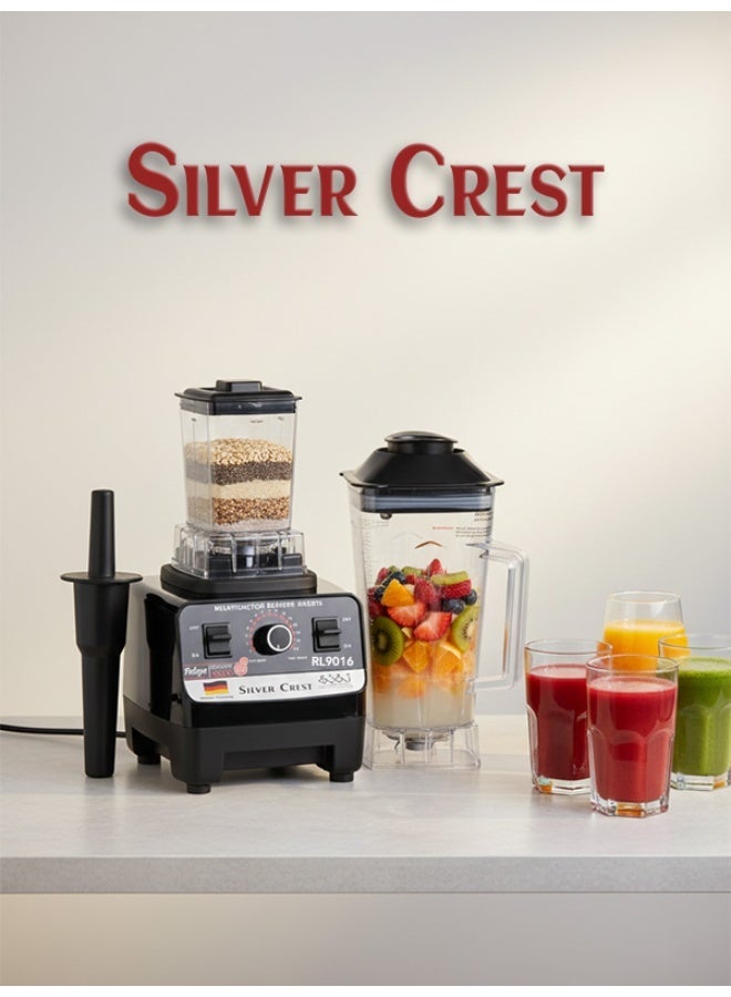 Silver Crest Professional 5500W Blender with Dual Jars for Grinding and Ice Crushing – Original Silver Crest - Image 1